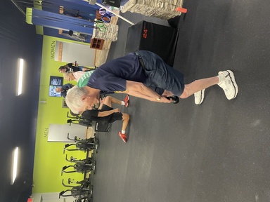 Exercises are adapted for the capabilities of each client. 