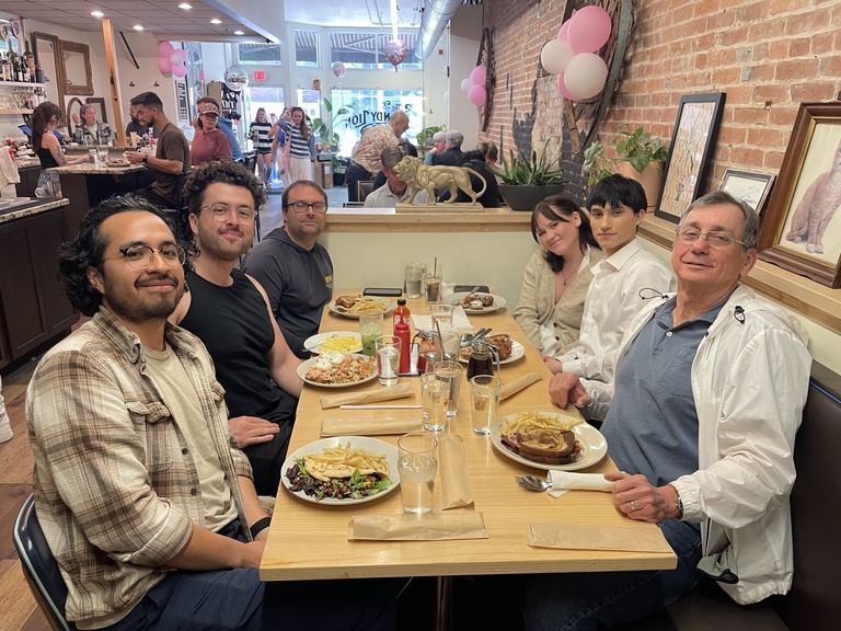 Farewell breakfast for Zak Gilliam, May 2026
