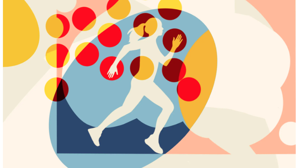 runner inside brain image