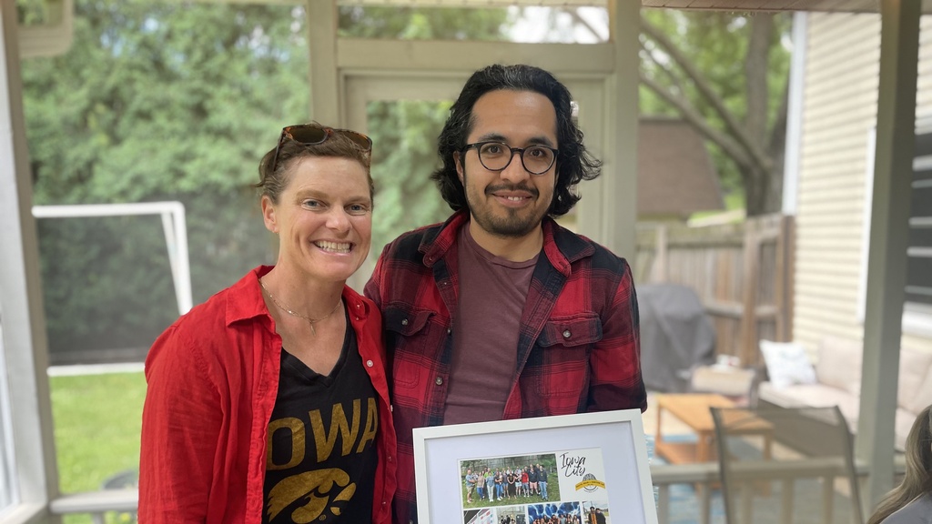 Michelle with Bryan Madero at 2026 picnic